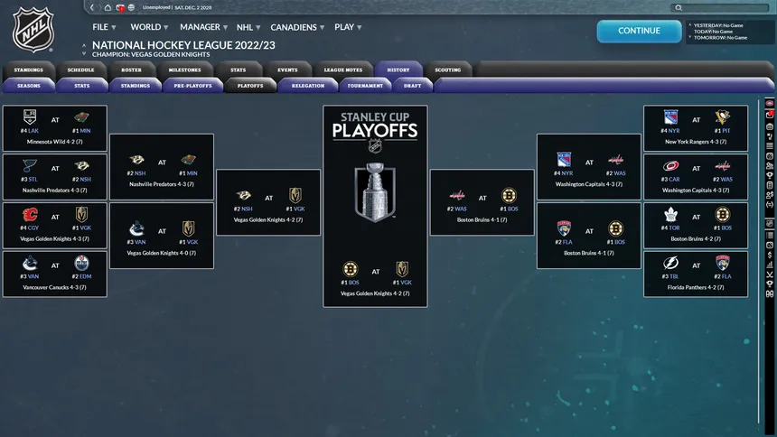 Скриншот 8 к игре Franchise Hockey Manager 9