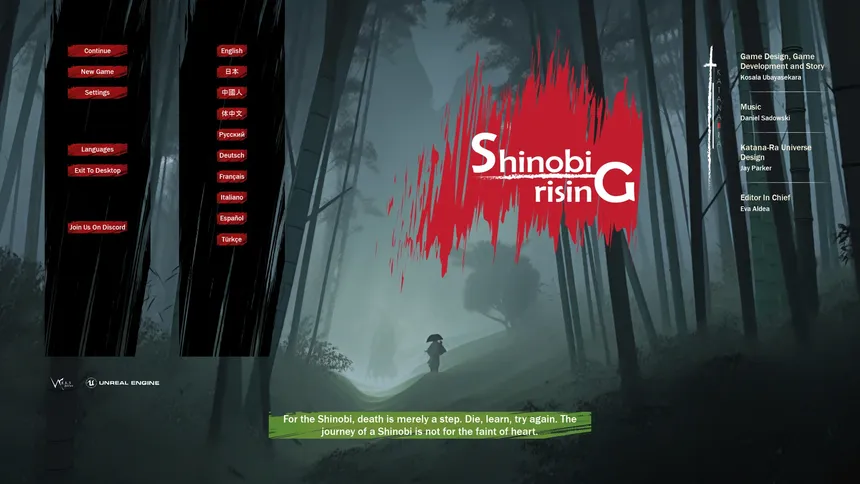 Скриншот 8 к игре Katana-Ra: Shinobi Rising