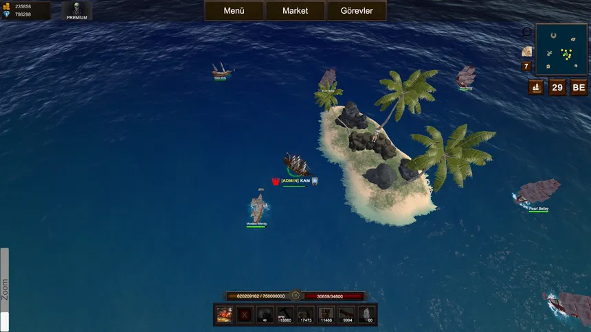 Скриншот 2 к игре Naval Battle Online