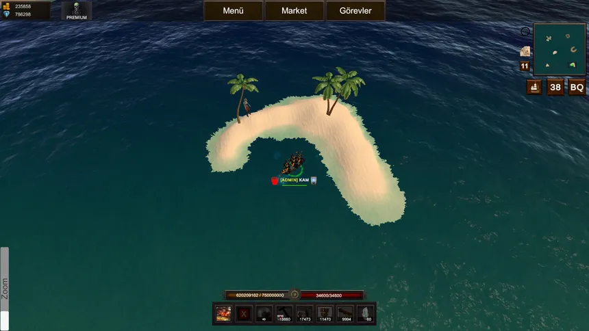 Скриншот 4 к игре Naval Battle Online