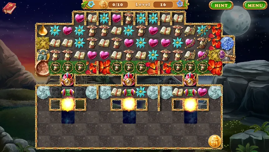 Скриншот 1 к игре Laruaville 13 Match 3 Puzzle