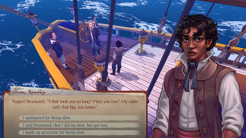 Скриншот 1 к игре Herald: The Interactive Period Drama – Complete Edition