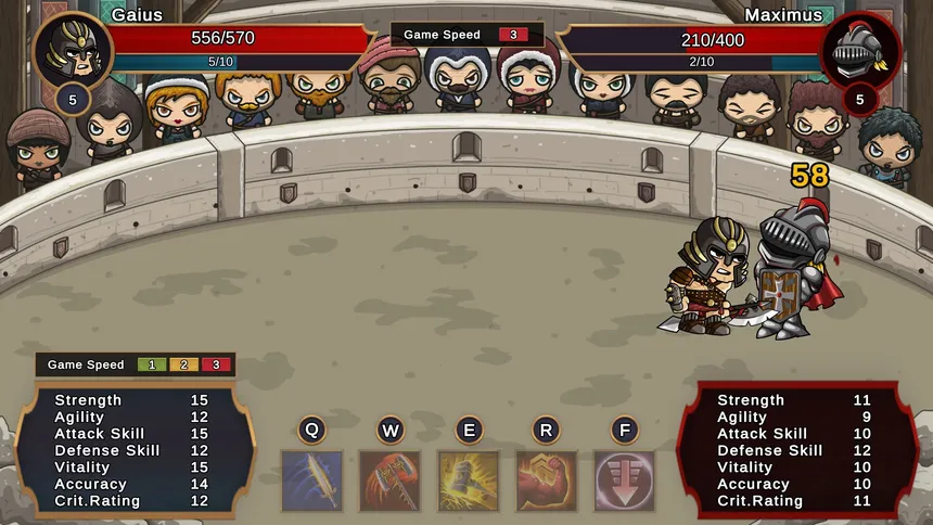 Скриншот 4 к игре Gladiators and Glory