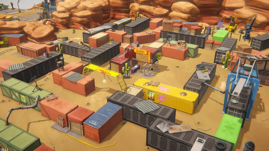 Скриншот 6 к игре Battle Drones: Red Rock Resistance