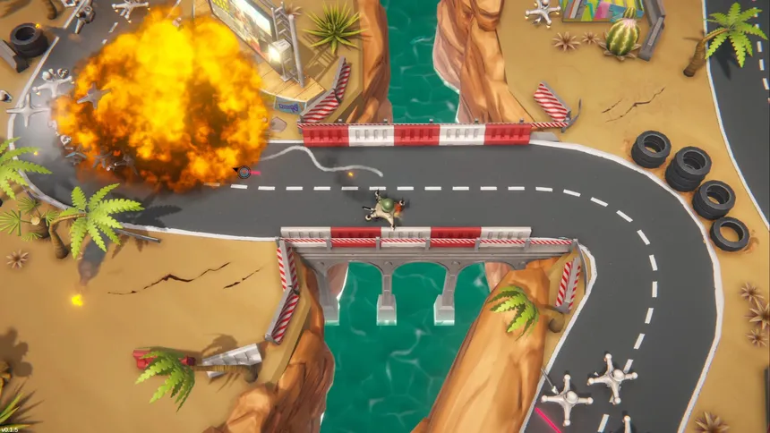 Скриншот 7 к игре Battle Drones: Red Rock Resistance