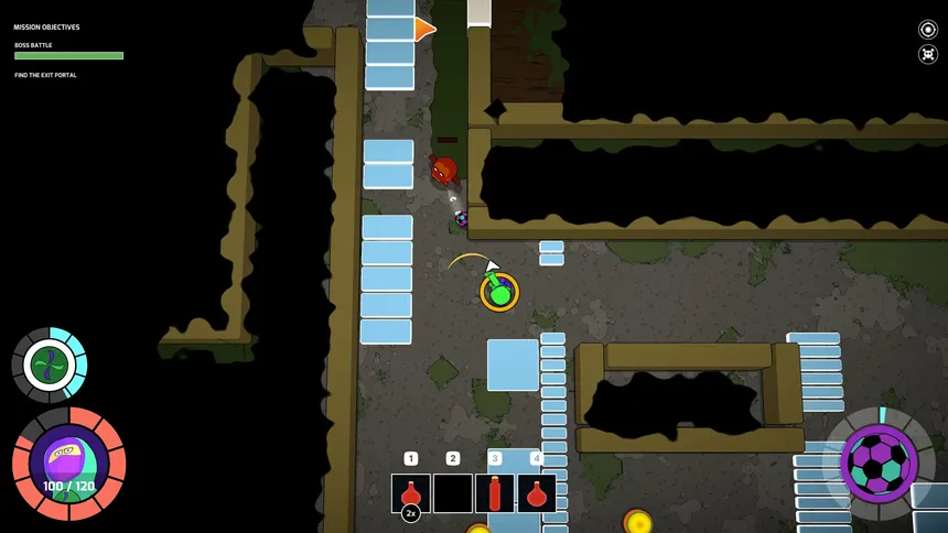 Скриншот 4 к игре Spin Kick Ninjas