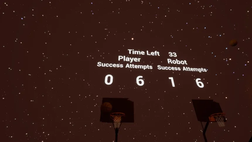 Скриншот 2 к игре VR Basketball Sweetie