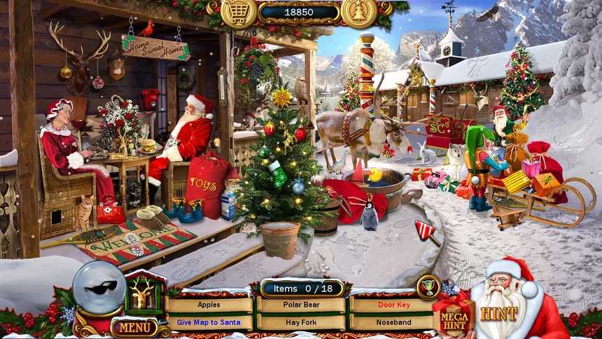 Скриншот 3 к игре Christmas Wonderland 6