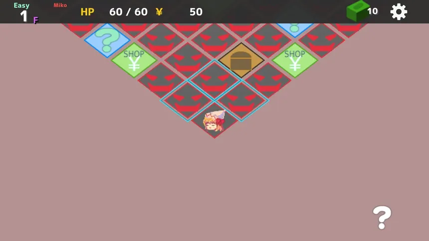 Скриншот 2 к игре 妖精カードローグ ~ Fairy Card Rogue