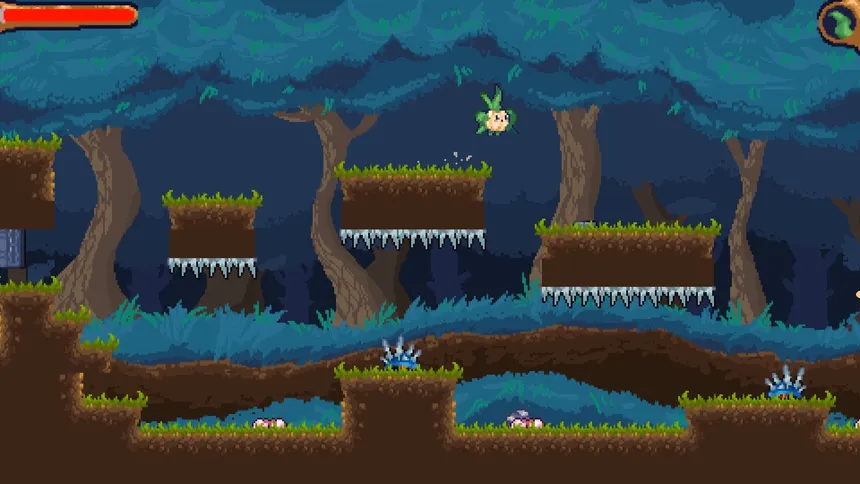 Скриншот 2 к игре Tiny Onion Knight