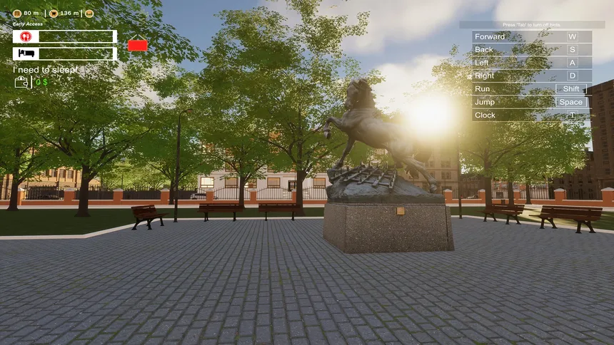 Скриншот 1 к игре Park Control Simulator