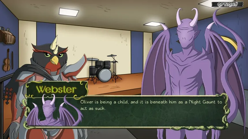 Скриншот 4 к игре Tentacle Prawn: (Actually) A Cthulhu Dating Sim