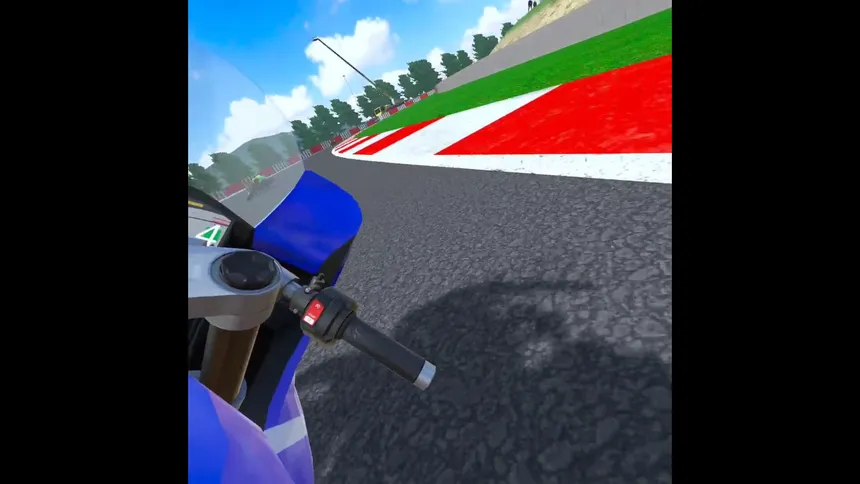 Скриншот 1 к игре Motorcycle Racing VR