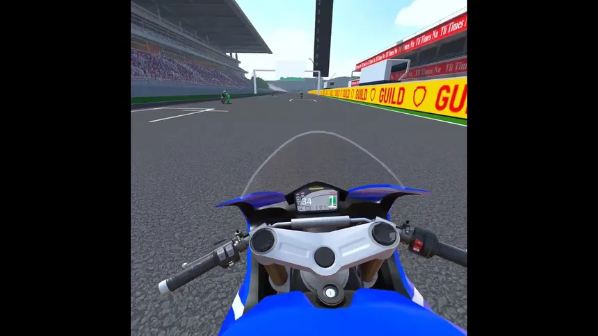 Скриншот 6 к игре Motorcycle Racing VR