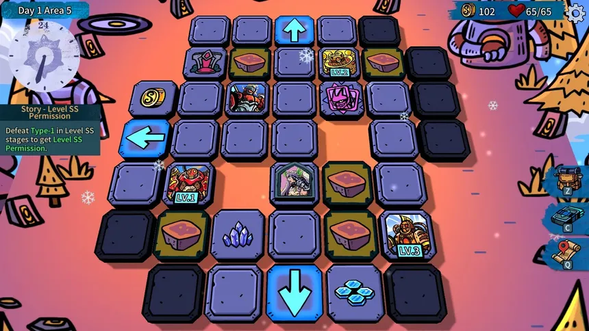 Скриншот 1 к игре Looper Tactics