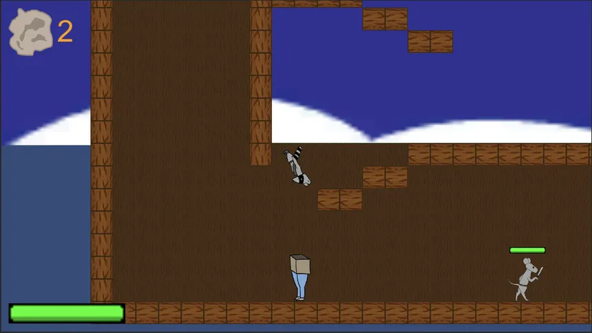 Скриншот 3 к игре Trash Panda: The Adventures of Ricky and Boxman