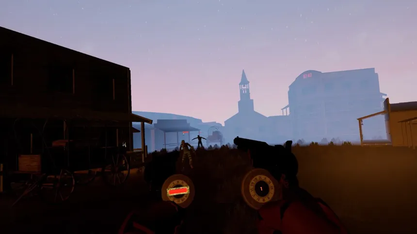 Скриншот 1 к игре Cowboys & Zombies VR