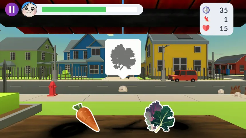 Скриншот 1 к игре MopGarden's Veggie Cart