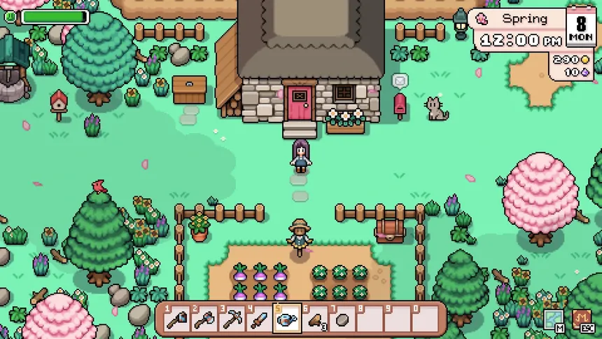 Скриншот 1 к игре Fields of Mistria