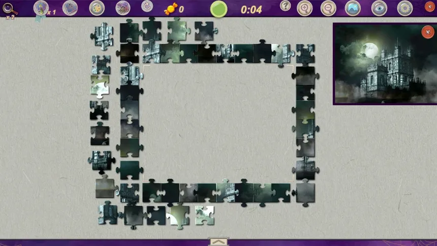 Скриншот 1 к игре Sweet Holiday Jigsaws: Trick or Treat