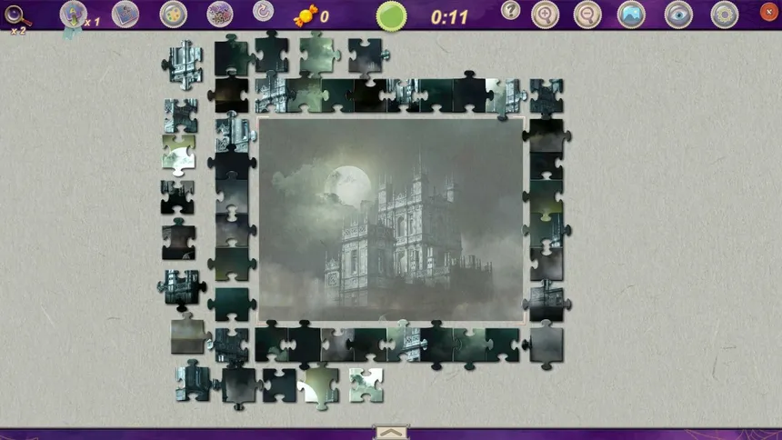 Скриншот 2 к игре Sweet Holiday Jigsaws: Trick or Treat