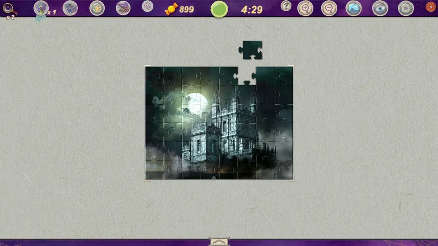 Скриншот 3 к игре Sweet Holiday Jigsaws: Trick or Treat