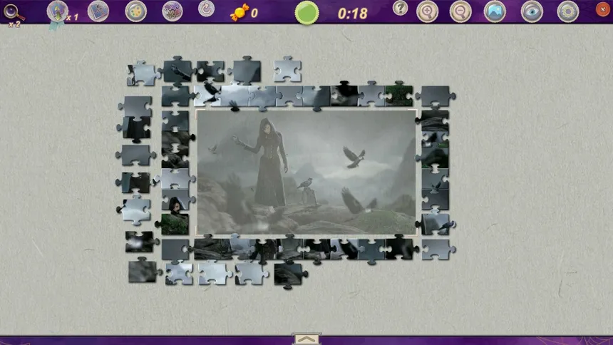 Скриншот 4 к игре Sweet Holiday Jigsaws: Trick or Treat