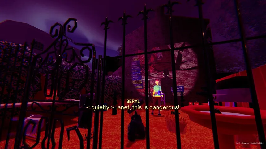 Скриншот 4 к игре Janet DeMornay Is A Slumlord (and a witch)