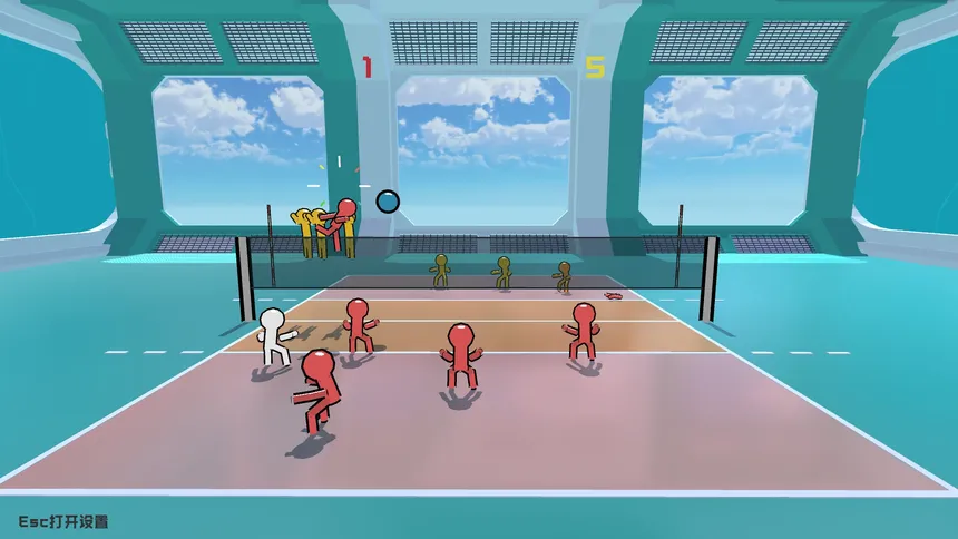 Скриншот 3 к игре Volley Court