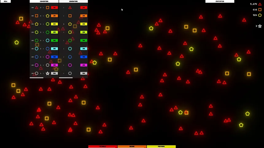 Скриншот 3 к игре Idle Shapes
