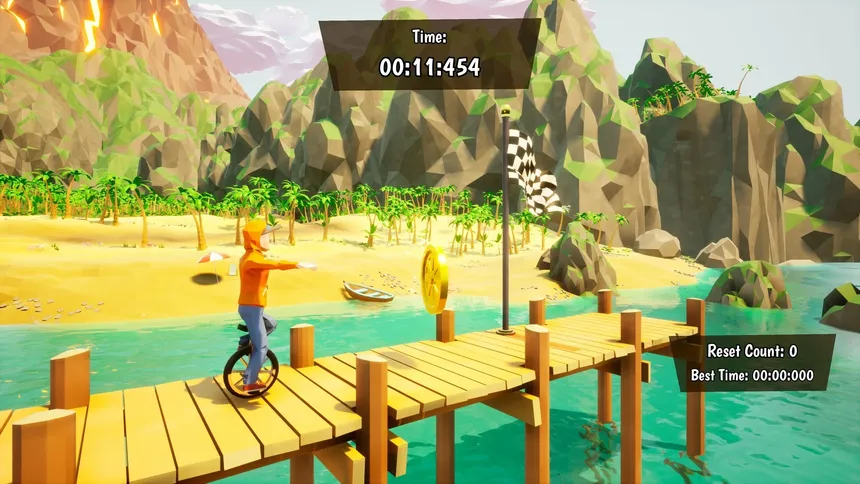 Скриншот 1 к игре One Wheel Guy