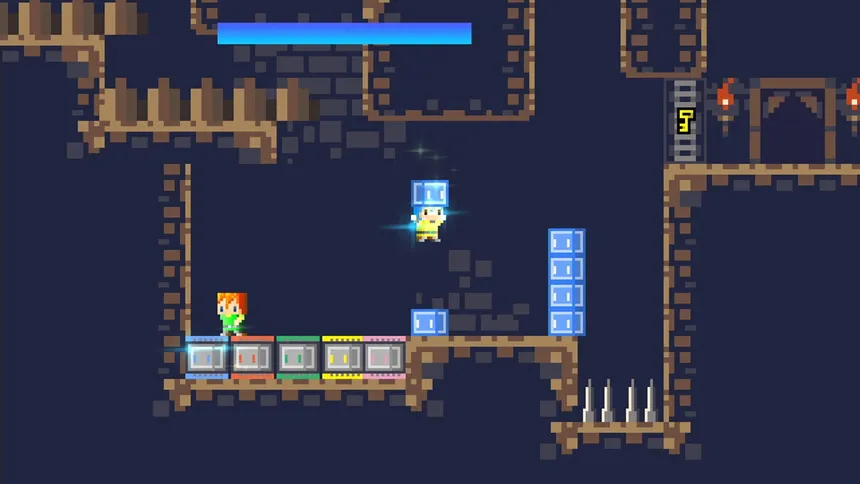 Скриншот 4 к игре BLOCK SLIME CAVE