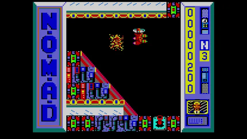 Скриншот 3 к игре N.O.M.A.D. (CPC/Spectrum)