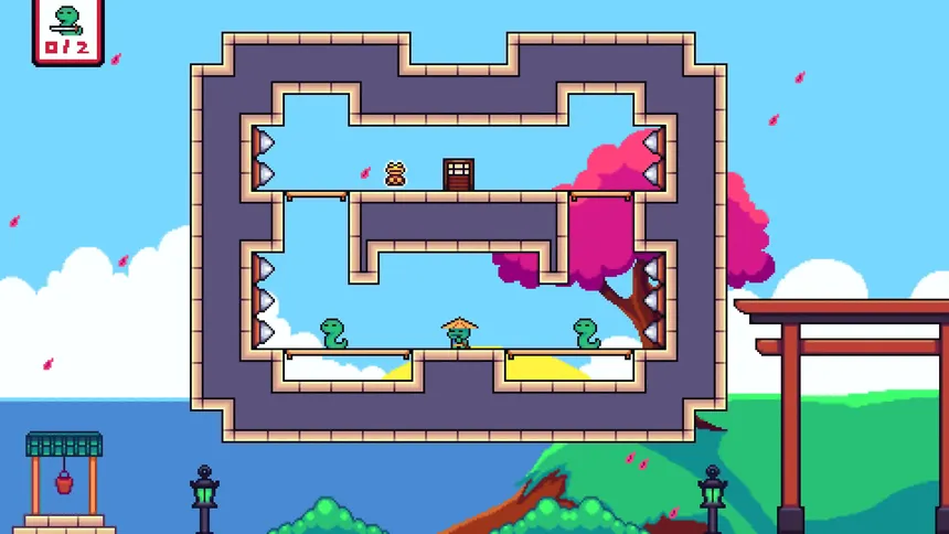 Скриншот 2 к игре Frogurai