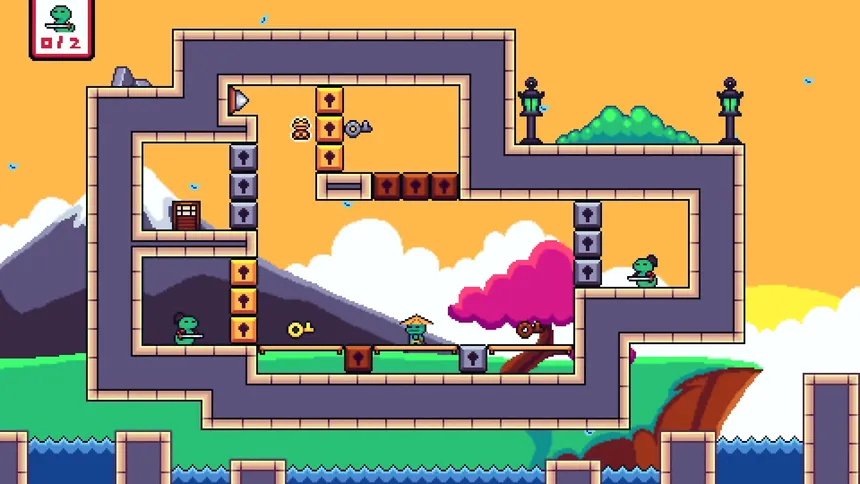 Скриншот 4 к игре Frogurai