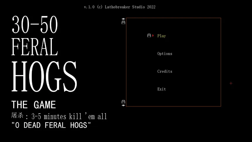 Скриншот 1 к игре 30-50 Feral Hogs