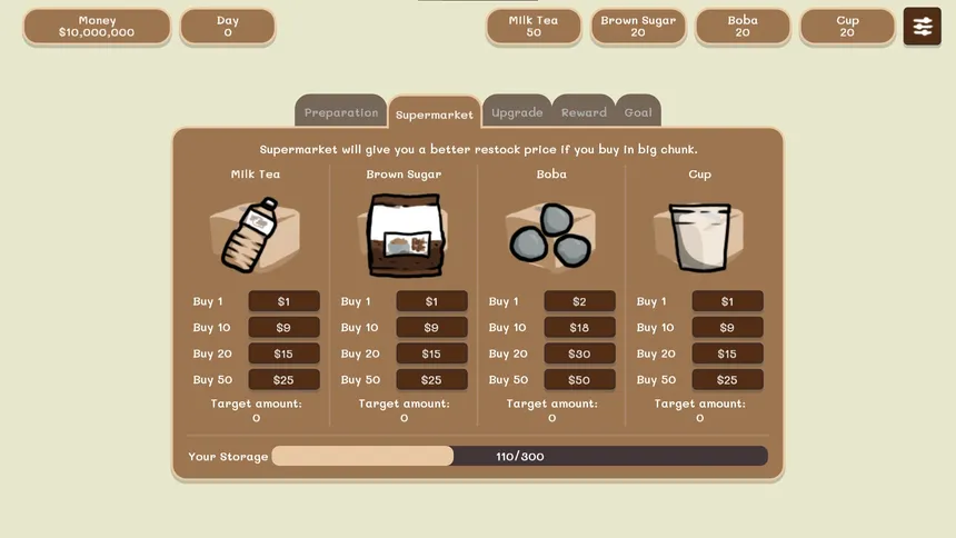 Скриншот 6 к игре Boba Simulator : Idle Shop Management