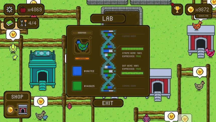 Скриншот 4 к игре The Chicken Game