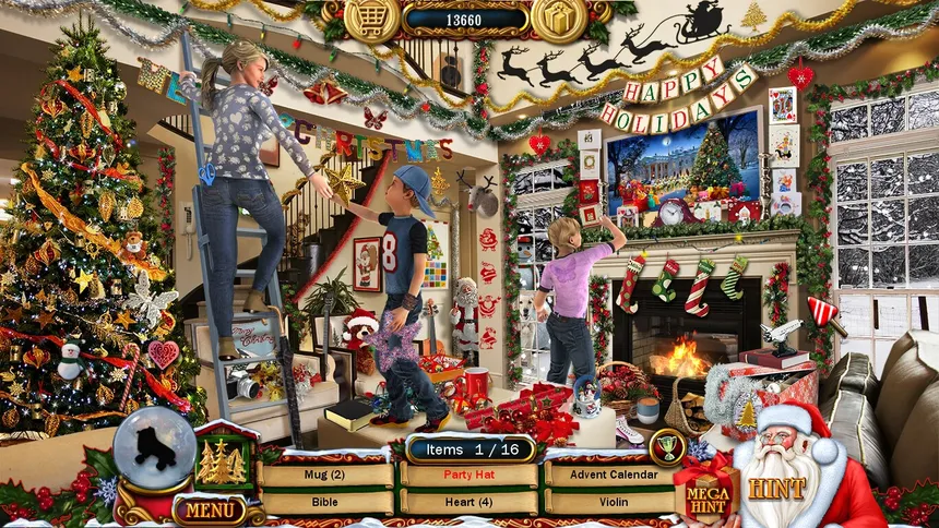 Скриншот 1 к игре Christmas Wonderland 7