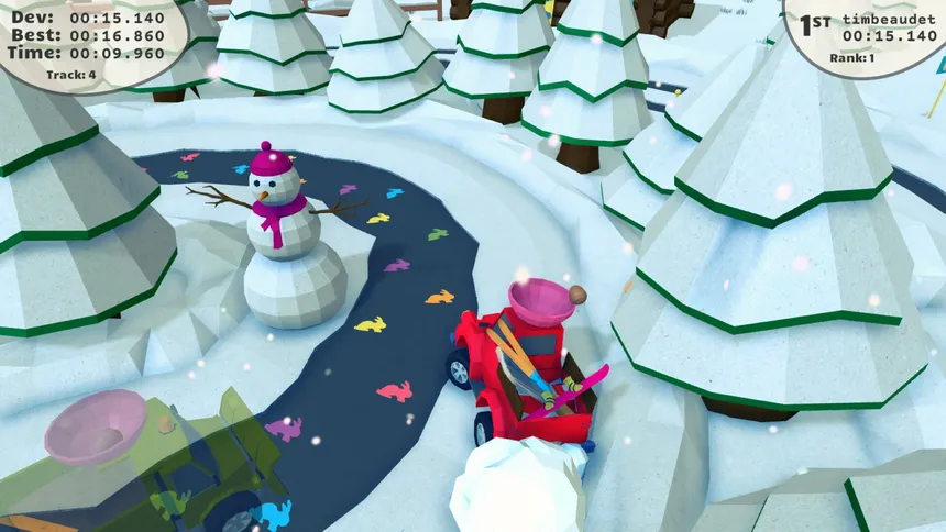 Скриншот 3 к игре Eggcelerate! to the North Pole