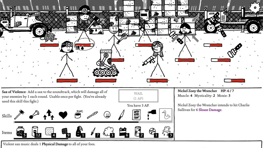 Скриншот 4 к игре Shadows Over Loathing