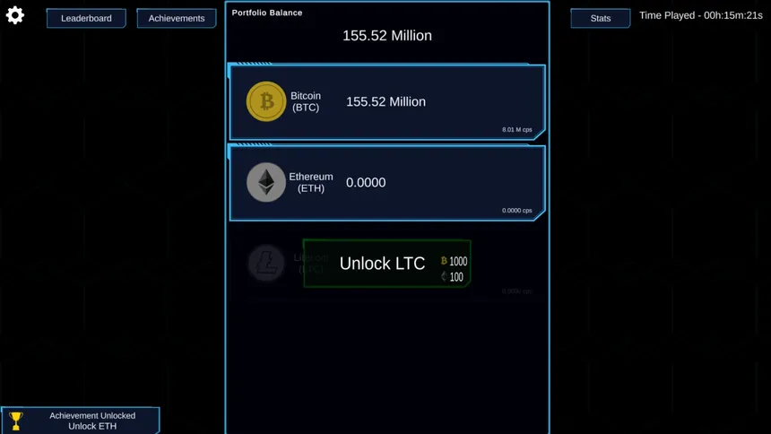 Скриншот 3 к игре Crypto Clicker