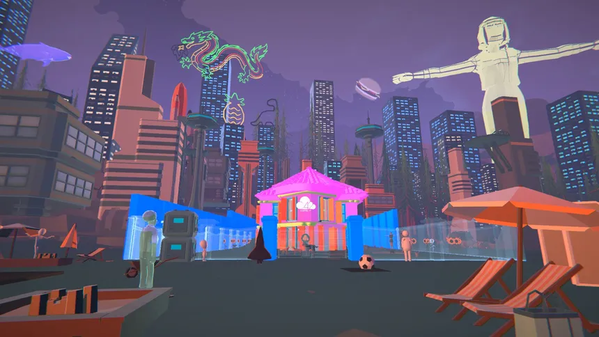 Скриншот 1 к игре Cloud House - Virtual Arts Space