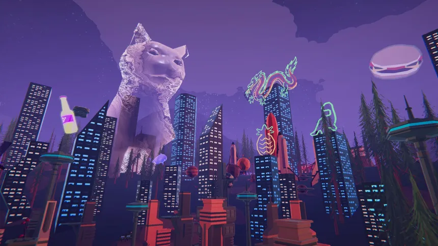 Скриншот 2 к игре Cloud House - Virtual Arts Space