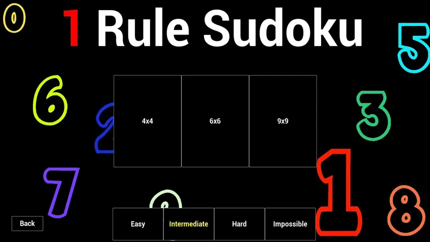 Скриншот 2 к игре 1 Rule Sudoku