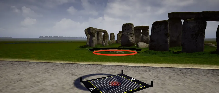 Скриншот 1 к игре Infinadeck Stonehenge