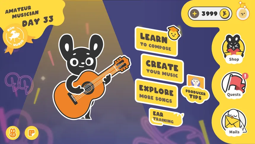 Скриншот 1 к игре Bon! Music