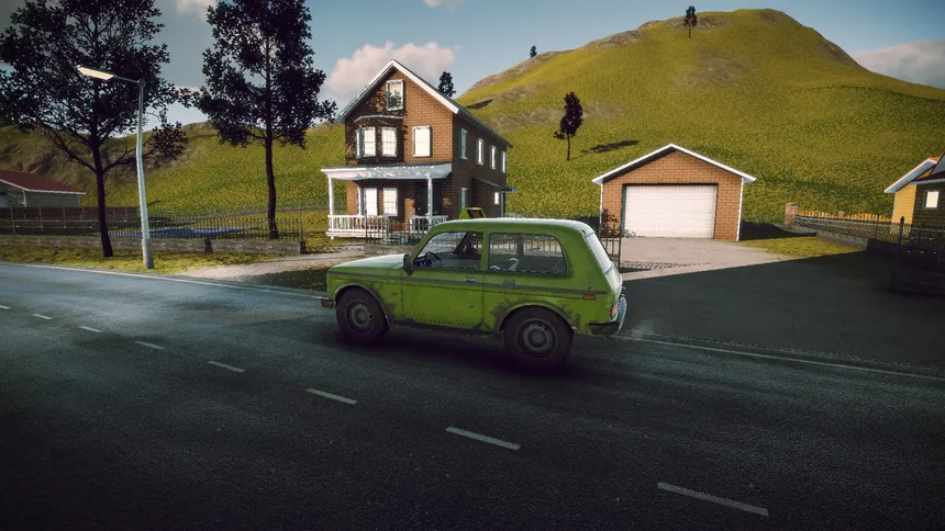 Скриншот 1 к игре Onefold Taxi Simulator