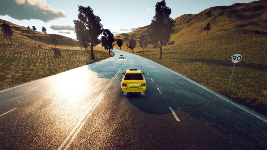 Скриншот 8 к игре Onefold Taxi Simulator