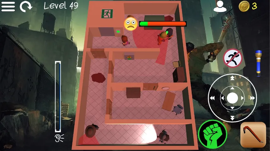 Скриншот 5 к игре 1 Day Later: Escape Zombie Hospital